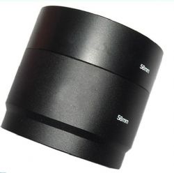 Metal Lens Adapter (58mm) For Panasonic Lumix DMC-FZ40/45/100 (New 2 Part! Metal Design)