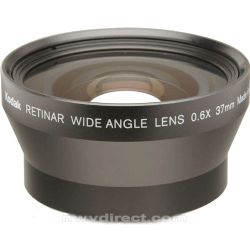 Kodak Retinar 37mm 0.6x Wide-Angle Lens for EasyShare Digital Cameras 