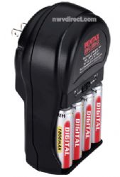 Pentax PTX-89110 AA Battery Charger With Batteries 