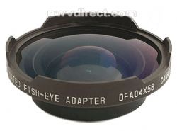 Cavision PFA03X58/DFA04X58 0.35x Fish-Eye Lens Attachment - 58mm Screw-On Connection 