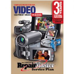 REPAIR MASTER A-RMV31500 3-Year DOP Carry In Video Product Warranty Service Plan ($1001-1500)