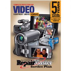 REPAIR MASTER A-RMV5350 5-Year DOP Carry In Video Product Warranty Service Plan ($1-350)
