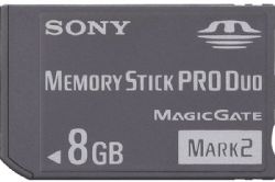 Sony MSM-T8G 8GB Memory Stick PRO Duo (Mark 2)