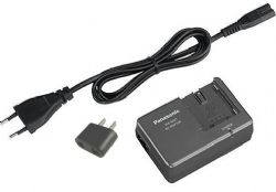 Panasonic VW-AD21 (aka, VW-AD21PPK) AC Adapter & Charger Works with Panasonic Batteries (VW-VBG130 and VW-VBG260)