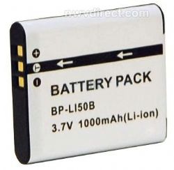 Olympus Li-50B High Capacity Replacement Battery (3.7 Volt, 1000 Mah)