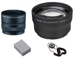 Canon TC-DC58D LA-DC58K Lens Accessory Kit for Powershot G10