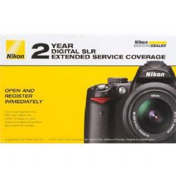 Nikon 2 Year Extended Service Coverage Agreement for the Nikon D7000 DSLR Camera