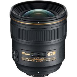 Nikon AF-S Nikkor 24mm f/1.4G ED Wide Angle Lens (USA)