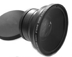 Optics 0.43x High Definition, Super Wide Angle Lens For Canon XA10 HD