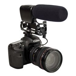High Fidelity Electret Condenser Stereo Microphone For Digital SLR Cameras