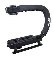 Opteka X-GRIP Professional Camera / Camcorder Action Stabilizing Handle- Black 