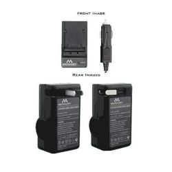 Merkury Innovations AC/DC Rapid Battery Charger for Canon NB-10L