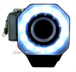 Digital Photgraphy Macro Ring Light Flash For Panasonic Lumix DMC-FZ8 (Includes Lens Adapter)