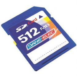 Dane Elec 512MB High Speed Secure Digital Card