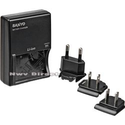 Sanyo VAR-L50U Compact Battery Charger for the DB-L50AU