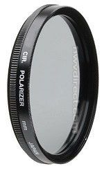 58mm Circular Polarizing Filter by Crystal Optics Japan