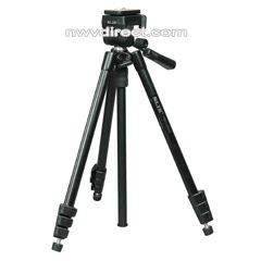 Slik 611-284 Sprint Video Travel Tripod with Fluid-Effect 2-Way Panhead