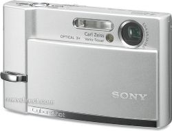 Sony Cybershot DSC-T30, 7.0 Megapixel, 3x Optical/2x Digital Zoom, Digital Camera