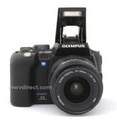 Olympus Evolt E-500, 8.0 Megapixel, SLR, Digital Camera (Black) with Olympus 14-45mm f/3.5-5.6 Zuiko EZ Zoom Lens & Olympus 40-150mm f/3.5-4.5 Zuiko EZ Zoom Lens