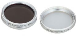 Sony VF-37CPKS 37mm Filter Kit - consists of: Circular Polariser, MC Protector Filters and Case