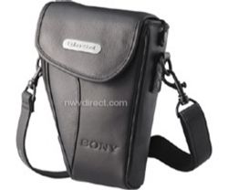 Sony LCS-FX Custom Fit Leather Cyber-shot Carrying Case - for Sony DSC-F707 or DSC-F717 Digital Cameras