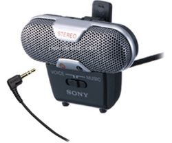 SONY ECM-719 ONE-POINT UNIDIRECTIONAL STEREO MICROPHONE