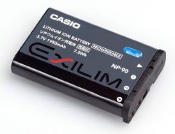 Casio NP-90 Rechargeable Lithium-Ion Battery (3.7V, 1950Mah)