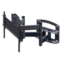 Peerless 32 to 71 Inch Universal Flat Panal Dual Arm Articulating Wall Mount with Vertical Adjustment