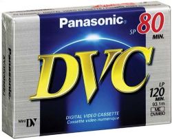 1 Pack Panasonic AY-DVM80-EJ 80 Minutes Mini DV Video Cassette