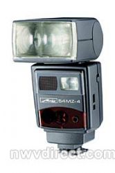 Metz 54MZ-4 TTL Shoe Mount Flash (Guide No. 177'/54 m at 105mm) for Canon EOS