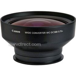Canon WC-DC58B, 58mm 0.75x Wide Angle Converter Lens for PowerShot G7/G9/G10/G11/G12/S3IS/S5IS Digital