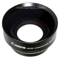 Canon WD-58H 58mm 0.7x Wide Angle Converter Lens with Lens Hood - for GL-2 DV Camcorder