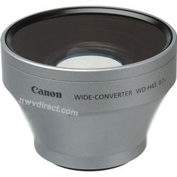 Canon WD-H43 43mm 0.7x Wide Angle Converter Lens - for the HV20/HV30, HG10