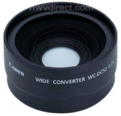 Canon WC-DC52, 52mm 0.7x Wide-angle Converter Lens for PowerShot A Series Digital Cameras