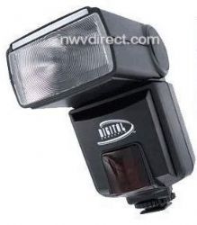 008952AF TTL (Guide No. 175/50 m at 105mm) Digital Camera Power Zoom Flash For Sony Cybershot & Alpha