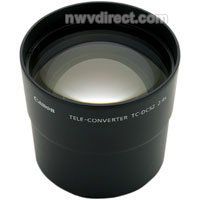 Canon TC-DC52 52mm 2.4x Teleconverter Lens for PowerShot A10, A20, A40, A60, A70, A75 & A85 Digital Cameras