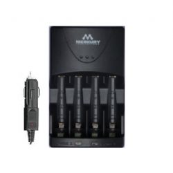 Merkury Innovations 2 Hour Rapid Intelligent Charger for AA Batteries (Home & Car)