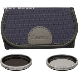 Canon FS-H37U 37mm Filter Set with Neutral Density (ND.8) and MC Protection Filters.