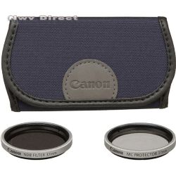 Canon FS-H37U 37mm Filter Set with Neutral Density (ND.8) and MC Protection Filters.