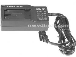 Canon CA-910 Compact AC Power Adapter / Charger - for XL-1 and GL-1 Camcorders, BP-915, BP-930 and BP-945 Batteries 