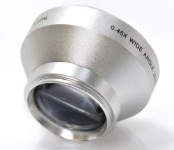 iConcepts 0.45x High Grade Wide Angle Conversion Lens (37mm) For JVC Everio GZ-HM550 
