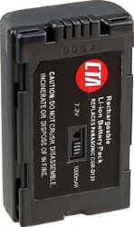 Panasonic by CTA Digital CGR-D120 High Capacity Lithium-Ion Battery (7.2V, 1100mAh)