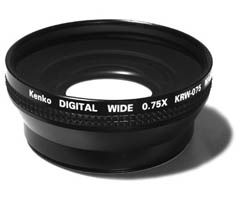  Kenko KR-W075 58mm 0.75x Wide Angle Converter Lens