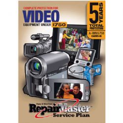 REPAIR MASTER A-RMV5750 5-Year DOP Carry In Video Product Warranty Service Plan ($501-750)