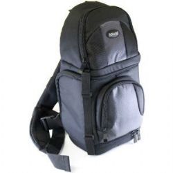 Digital Camera/Camcorder Backpack Case (Gray with Black Trim)