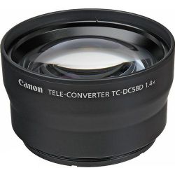 Canon TC-DC58D 58mm 1.4x Teleconverter Lens for Powershot G10/G11/G1X Digital Camera