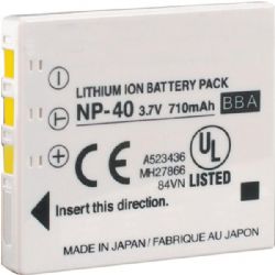 Fuji By Ultralast (NP-40) High Capacity Lithium-Ion Battery (3.7V, 900mAh)