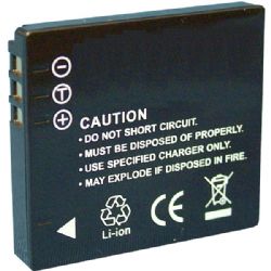 Panasonic By Ultralast (CGA-S008) High Capacity Lithium-Ion Battery (3.7V, 1100mAh)