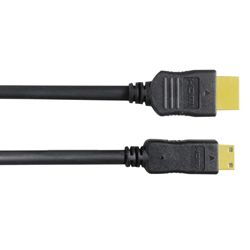 Panasonic RP-CDHM15-K 4.9-Feet (1.5m) HDMI Mini Cable 
