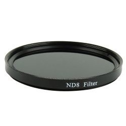 ND8 (Neutral Density) Multicoated Glass Filter (37mm) For Sony Handycam HDR-SR11 
